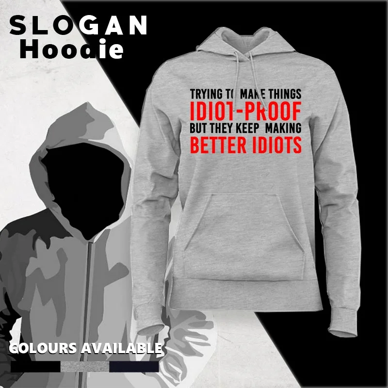 Slogan/quote Hoodies For Women