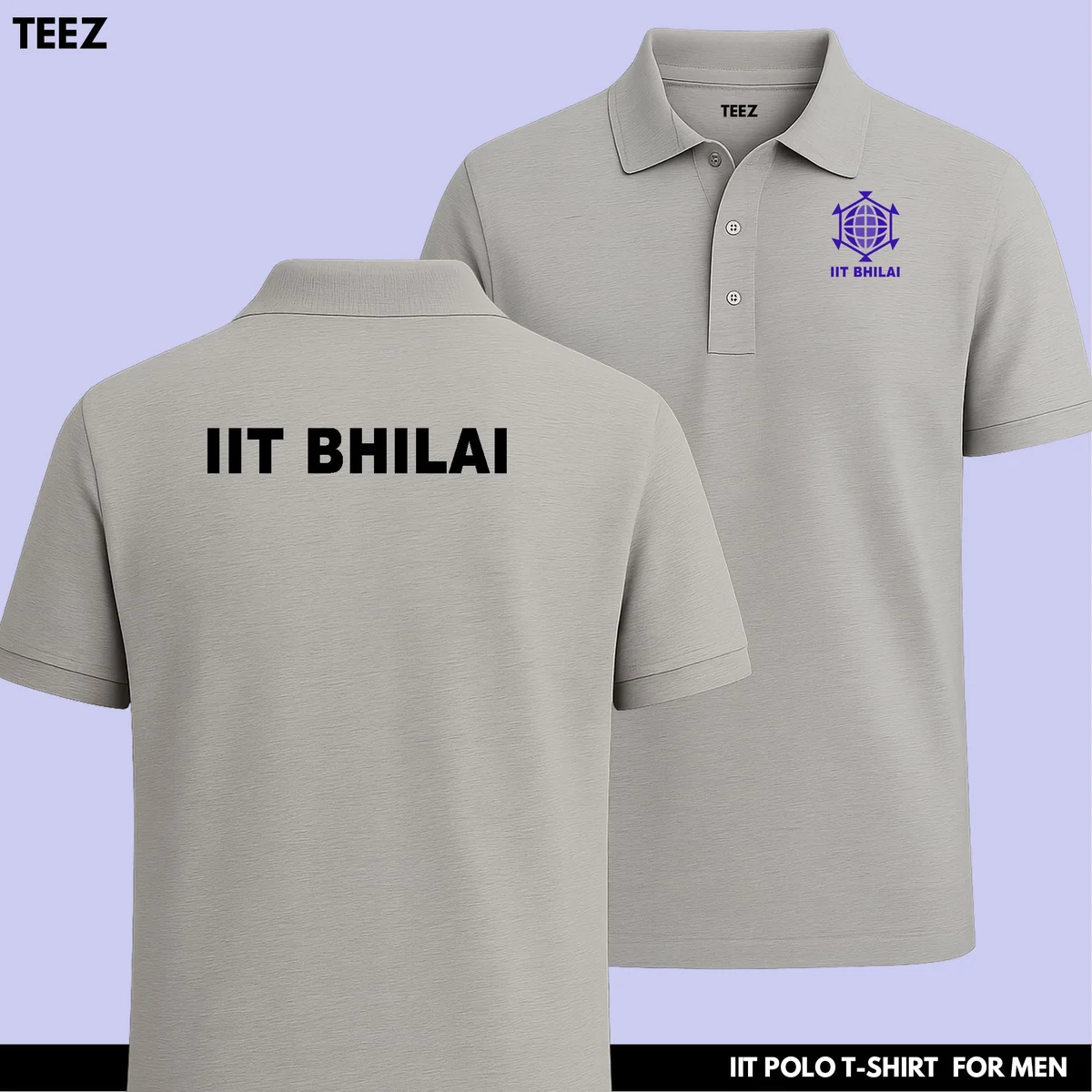 IIT Bhilai Polo T-Shirt for Men – Campus Pride Edition (Prepaid Only)
