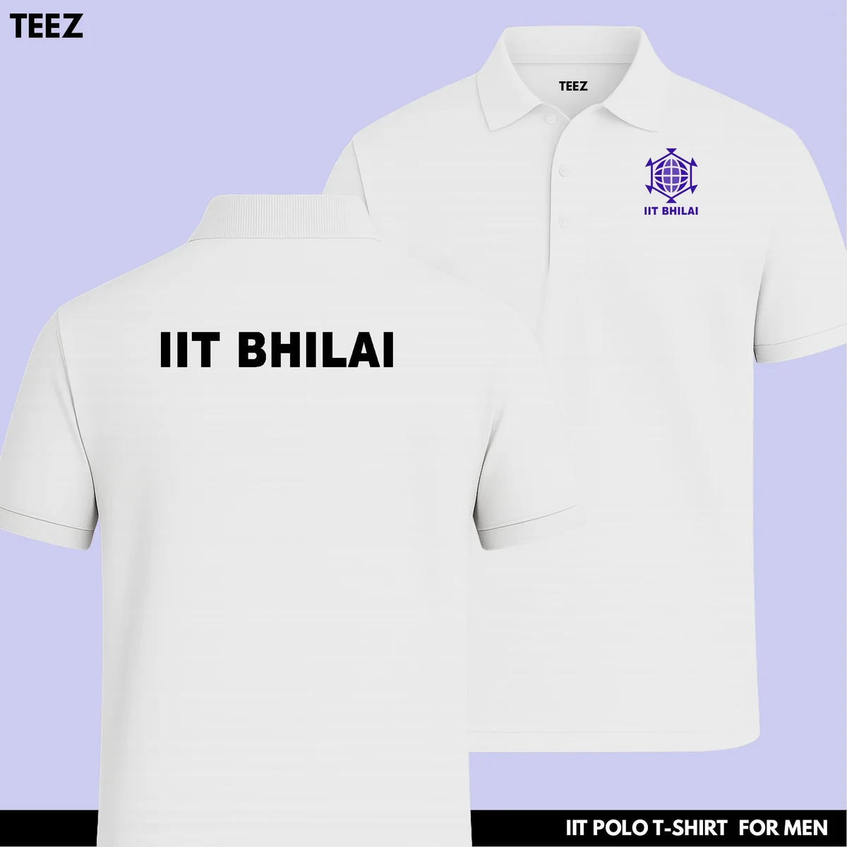 IIT Bhilai Polo T-Shirt for Men – Campus Pride Edition (Prepaid Only)