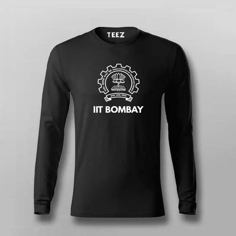 IIT Bombay Full Sleeve T-Shirt For Men | Teez