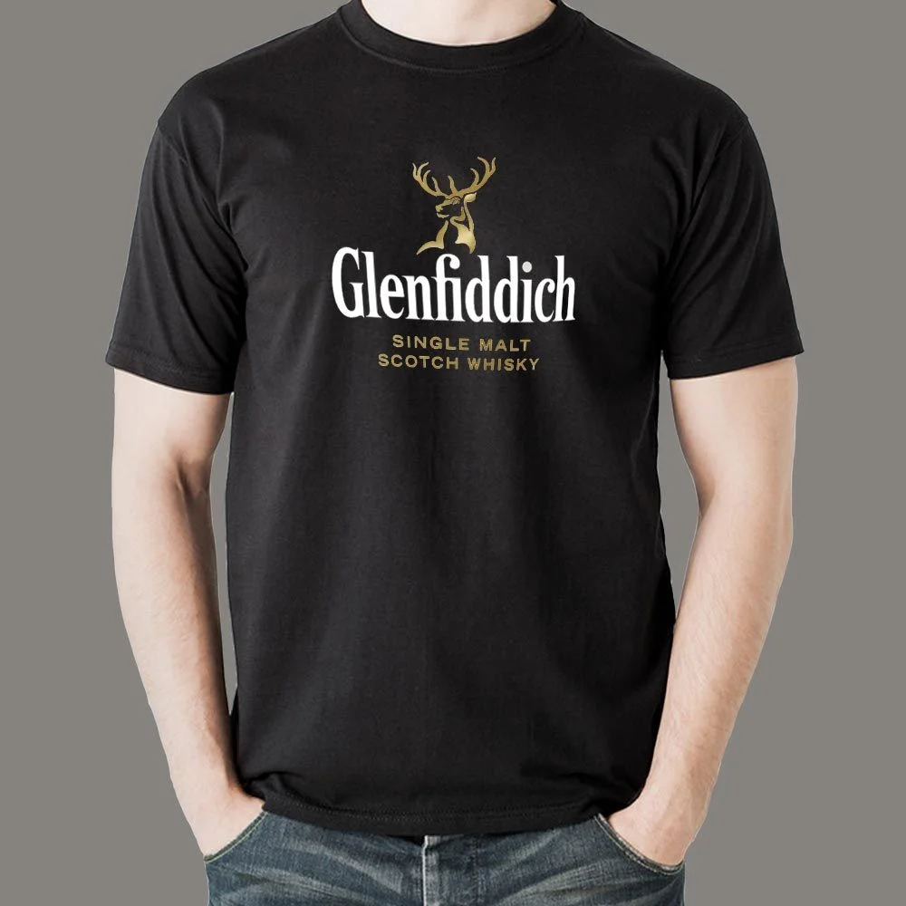 Glenfiddich T-Shirt For Men | Premium Graphic Tee