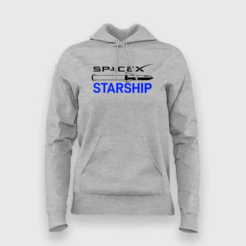 SpaceX Starship Hoodie For Men | Space Graphic Hoodie